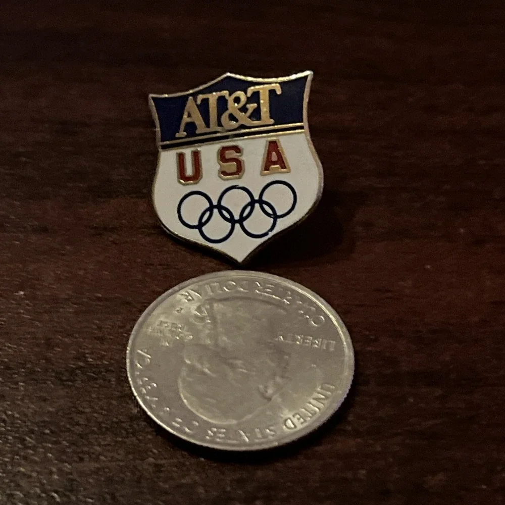 1996 Atlanta Olympics Team USA AT&T‎ Lapel Hat Pin